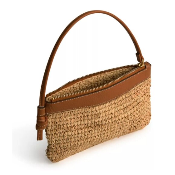 Vera Bradley Knotted Wristlet Curry in Raffia NWT - Picture 2 of 2